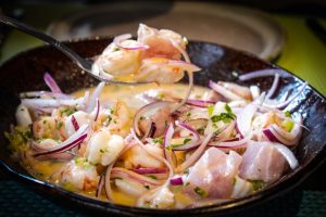 Ceviche, spécialité restaurant péruvien- MABA Blog